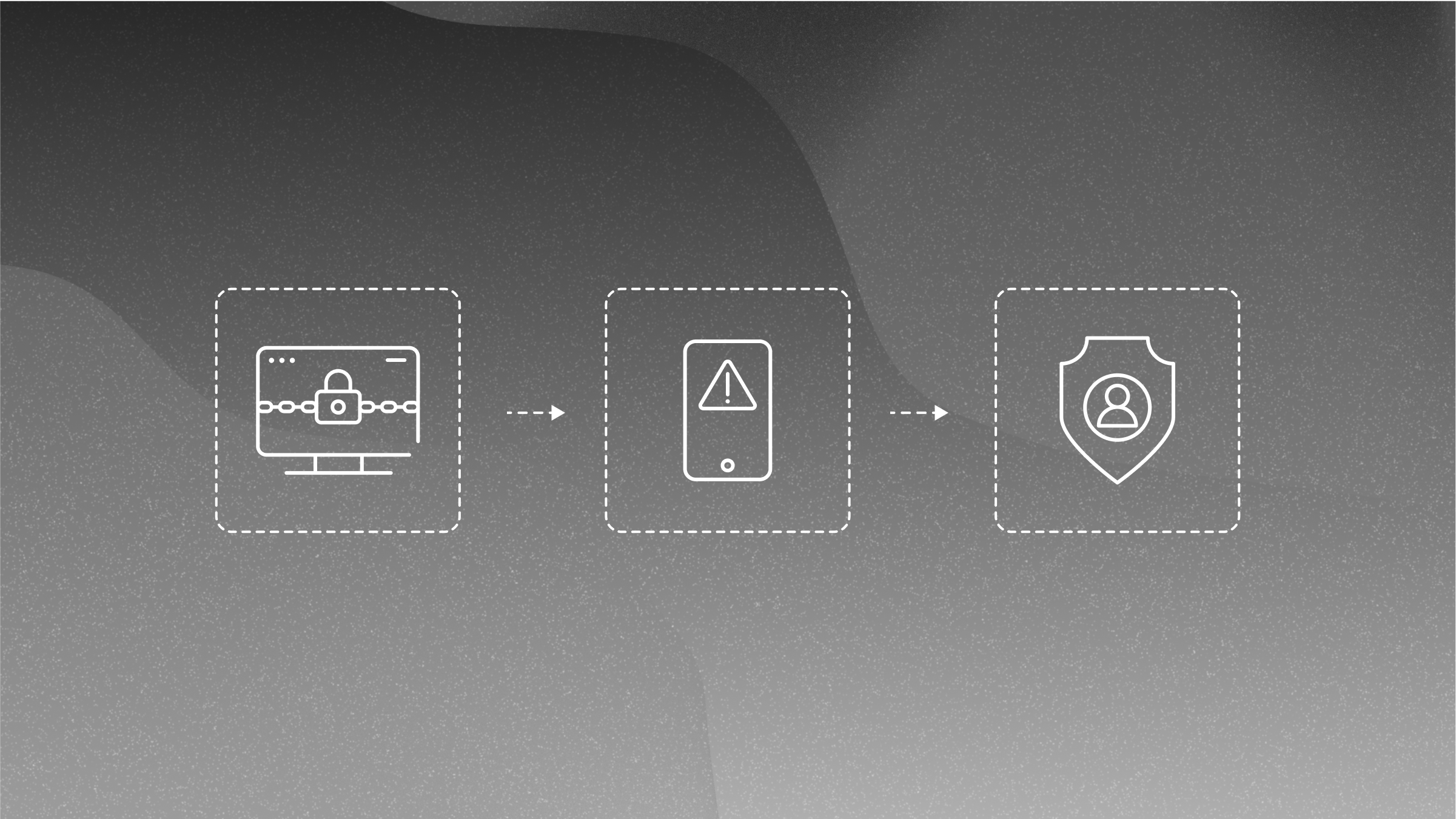 Infographic with icons showing Genatec's services for Bill 25 compliance.